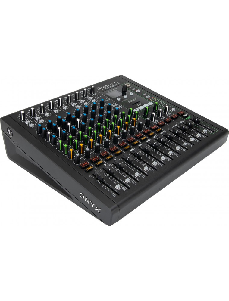 MACKIE ONYX 12 12channel Analog Mixer with MultiTrack USB